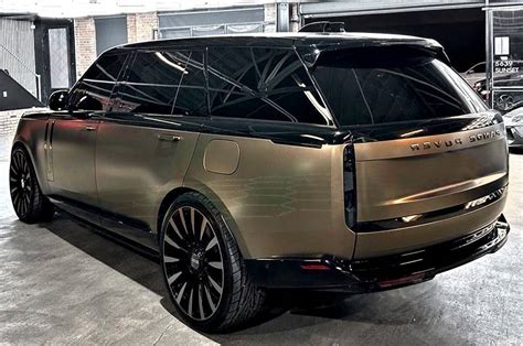 wrapped 2023 range rover
